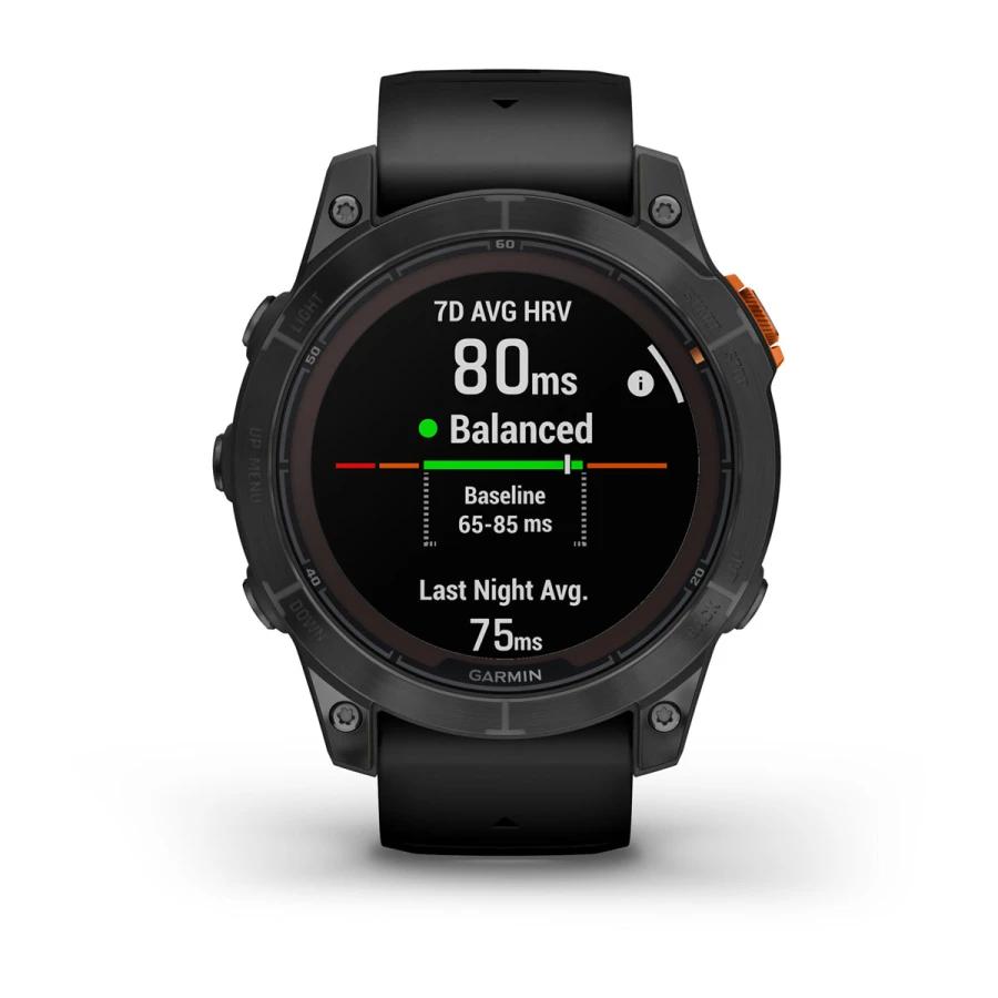 Đồng Hồ Garmin Fēnix 7S Pro–Solar Edition Đen 47mm